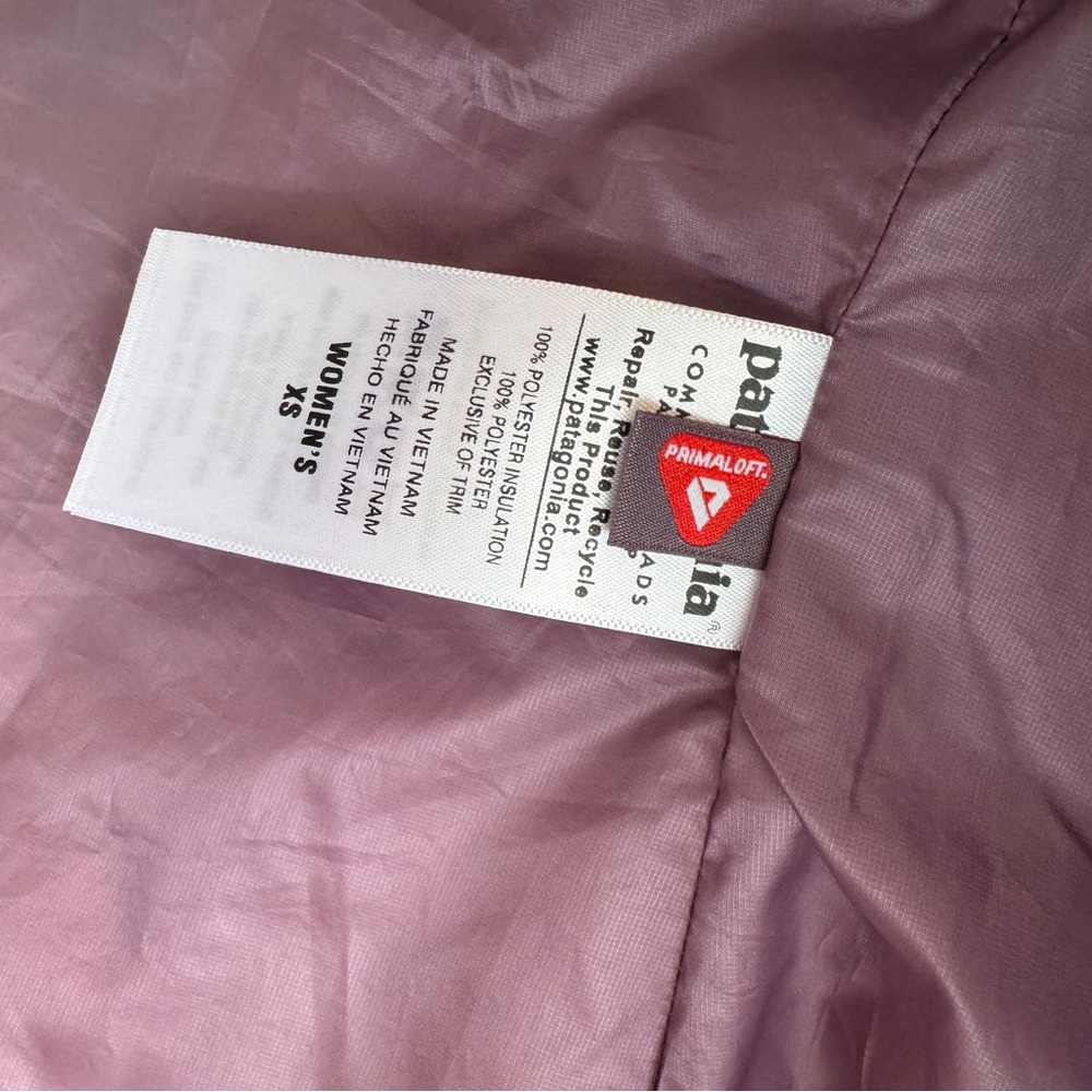 Patagonia Nano Puffer Vest, Women’s, Sky Blue XS - Picture 4 of 4